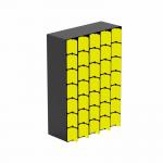 Large Seven Segment Digits Flip Dot Module 30mm 5x7 For Mall