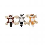 30cm 11.81in Brown And White Large Raccoon Stuffed Animal Raccoon Dog 3 Asstd for sale