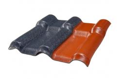 China Plastic Synthetic Resin ASA PVC Corrugated Roof Tile Fire Resistant supplier