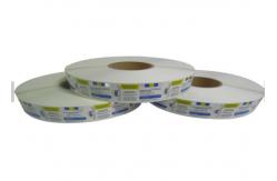 China Pill Bottle Instruction Custom Vial Labels Glossy Finish With PET Material supplier