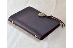 China 120 Pages Travel Journal Notebook / Sketchbook Mini Size With Pu Buckles supplier