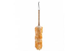China Durable Flexible Soft Scalable Microfiber Cleaning Cleaner Bamboo Handle  Large Surface Static Dusting Cleaner with Hand supplier