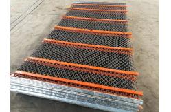 China Poly ripple screen self cleaning wire screen rectangular shape aperture as require supplier