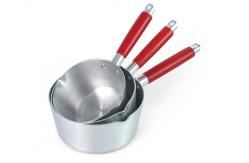 China PFOA Free Marble Nonstick Coating 4mm Aluminium Milk Pot supplier