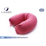 Anti - Static Airplane Memory Foam Pillows With Microbeads Filling , REACH ROHS Standard