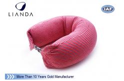 China Anti - Static Airplane Memory Foam Pillows With Microbeads Filling , REACH ROHS Standard supplier
