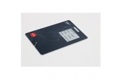 China SOS Button Call Rescue OTP Display Card 1.2mm Thickness 128K Bit supplier