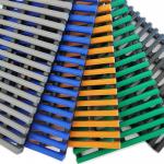 Swimming Pool Anti Slip Mats Vinyl Grid Floor Matting Self Draining Open Grid Slip Resistant Mat for sale
