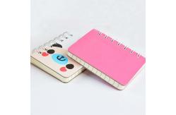 China Custom Made Spiral Binder Notebook Cute Cartoon Printed Paper Cover supplier