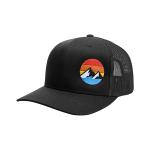 ODM Pre-Curved Brim Trucker Mesh Hats Cap For Adult