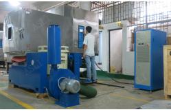 China PLC Control Touch Screen Temperature Humidity Electrodynamic Vibration Shaker Chamber supplier
