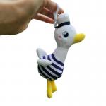 EN71 Comfortable Plush Baby Duck Charm Keychain