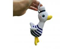 China EN71 Comfortable Plush Baby Duck Charm Keychain supplier