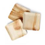 Disposable Biodegradable 6 8 10 Palm Leaf Square Plates