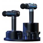 20-Speed Professional Muscle Massager 2500-3500r/min 2000mAh*2 Battery Silver Gray for sale