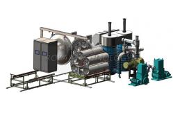 China Horizontal Vacuum Metalizing Equipment ,  Glass Bracelet PVD Gold Plating Machine supplier