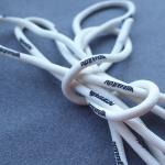 Silicone Dipped Dyeable 4mm Drawstring Cord For Sweatpants for sale