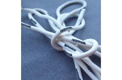 China Silicone Dipped Dyeable 4mm Drawstring Cord For Sweatpants supplier