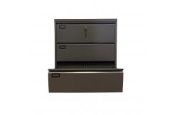 China Three Drawer Lateral Office Cabinet Lockable Vertical supplier