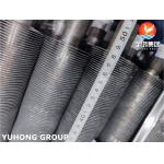ASTM B338 Gr. 2  Titanium Heat Exchanger Fin Tube , Spiral Extruded Fin Tube