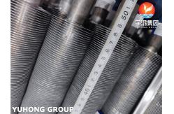 China ASTM B338 Gr. 2  Titanium Heat Exchanger Fin Tube , Spiral Extruded Fin Tube supplier