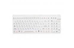 China Adjustable Ps2 Usb Interface Waterproof Silicone Keyboard For Medical supplier