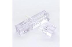 China Plastic lip gloss tube cosmetic packaging container empty lipgloss tube with wands supplier
