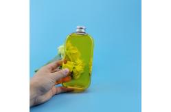 China Oblate Square 156mm 400ml Plastic Beverage Cans For Cafe supplier