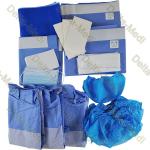 SMS 40g To 65g Sterile Surgical Reinforced Universal Surgical Pack Surgical Drape for sale