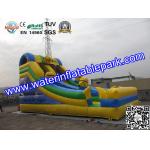 Kids Minions Inflatable Bouncy Slide / Inflatable Slide For Amusement Park