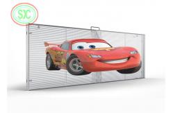 China Cabinet Material Aluminum Transparent LED Display with Average No Failure of 1000hours supplier