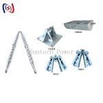 A Shape Lattice Gin Pole Tower Erection Tools Construction Works for sale