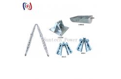China A Shape Lattice Gin Pole Tower Erection Tools Construction Works supplier