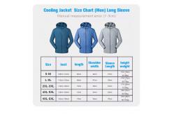 China Customized USB Aircon Jacket 12V Air Conditioned T Shirt supplier
