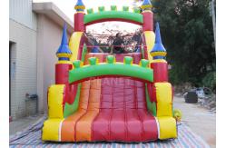 China Funny Sport Games Adult Inflatable Obstacle Course Challenge Bounce House supplier