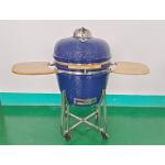 61cm Ceramic Kamado Grill 24 Inch Stainless Steel Stands Cast Iron Grate for sale