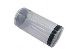 China Offset Printing Mascara Cylindrical Packaging Boxes Recycled Plastic Tube Box supplier