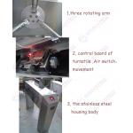 Mechanism Access Control Turnstile Tripod Turnstile Gate Barcode Reader Entrance And Exit