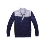 Blended Cotton Pleated Waist Industrial Work Uniforms , Long Sleeve Workwear for sale
