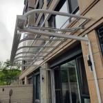 Experience Durability And Versatility With DIY Polycaronate Cover White Aluminum Frame Canopy Awning for sale