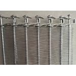 Food Garde Bread Fermentation 316L Stainless Steel Spiral Mesh Belt for sale
