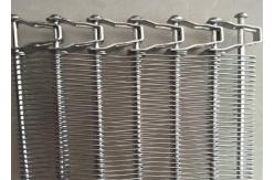 China Food Garde Bread Fermentation 316L Stainless Steel Spiral Mesh Belt supplier