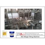 Net Weight 3KW Automatic Liquid Filling Machine 350B / H Drum Gallons