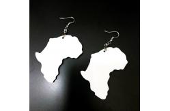 China MDF Board Map Sublimation Earring Blanks for Anniversary supplier
