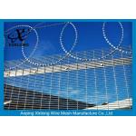 Anti - Climbing High Security Fence Panels With 4.0mm Wire Diameter for sale