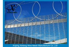 China Anti - Climbing High Security Fence Panels With 4.0mm Wire Diameter supplier