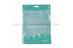 China 15*21cm Garment LDPE Plastic Packaging Bags With Window supplier