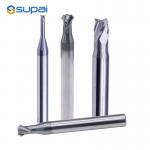 Tungsten Carbide Back Chamfer End Mill 4 Flute Coated 60 Degree