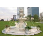 Water Pool Fountain With Lion Statue Odm Stone Carving Sculpture for sale