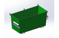 China Front Load Trash Container for Commercial Use supplier